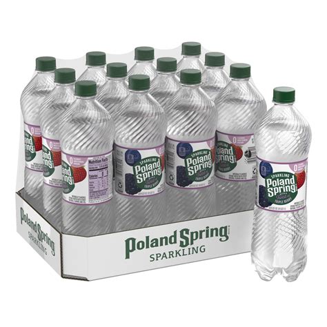 poland spring flavored sparkling water